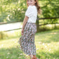 Girls V-Neck Puff Sleeve Top - FINAL SALE FF Girls