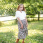 Girls V-Neck Puff Sleeve Top - FINAL SALE FF Girls