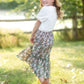 Girls V-Neck Puff Sleeve Top - FINAL SALE FF Girls