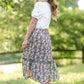 Girls V-Neck Puff Sleeve Top - FINAL SALE FF Girls