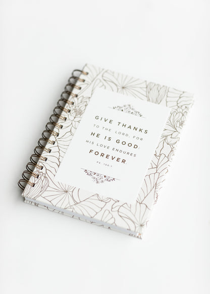 Give Thanks Wirebound Journal Gifts