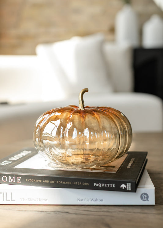 Glass Pumpkin Decor Gifts