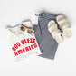 God Bless America Graphic T-shirt Tops