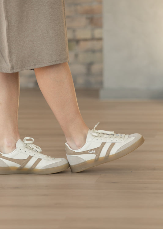 Gola® Women's Viper Leather Sneaker Shoes