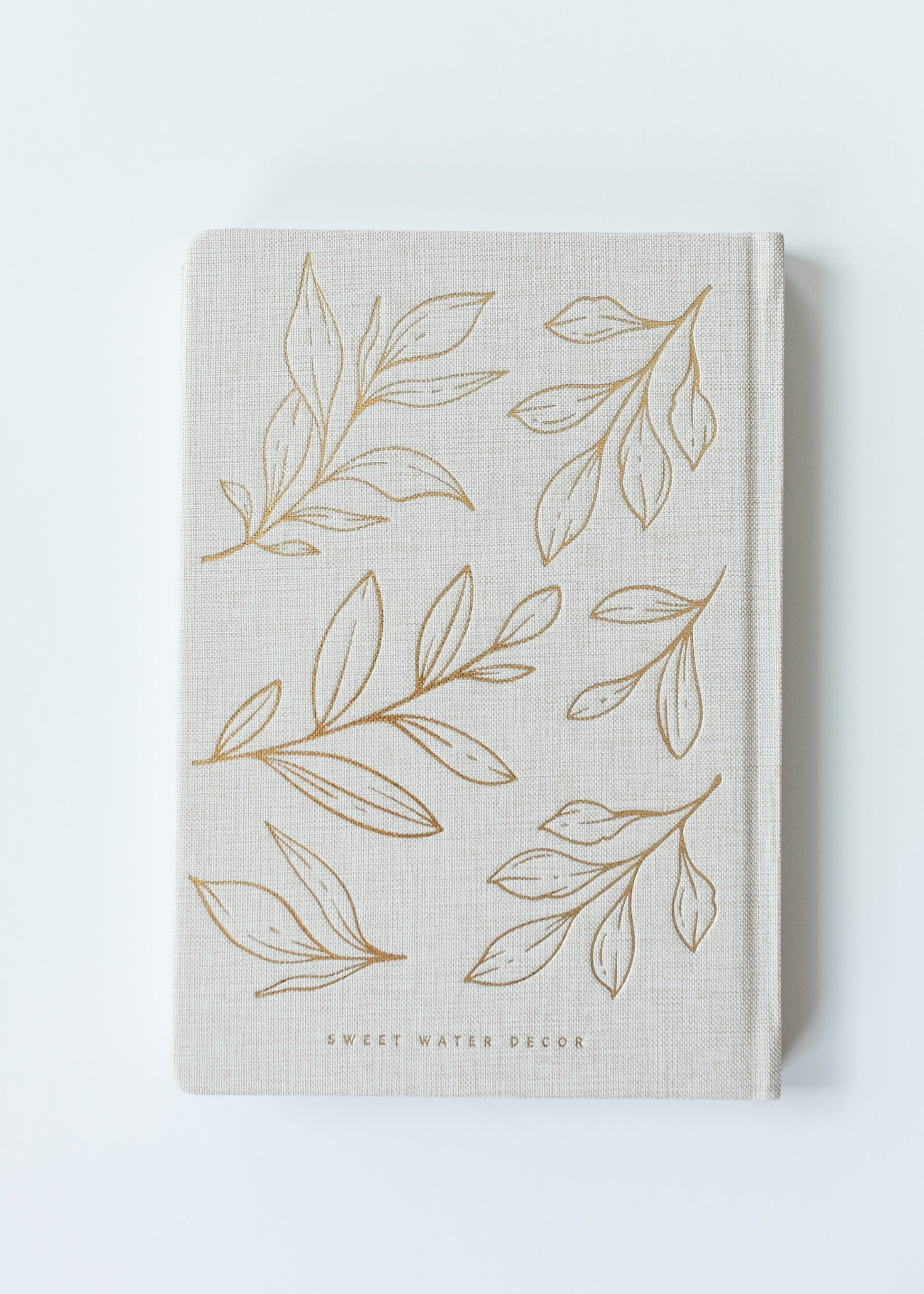 Gold Leaves Notes Journal FF Home + Lifestyle