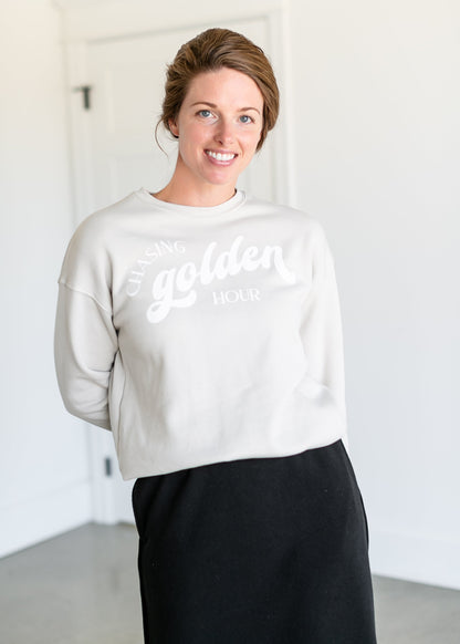 Golden Hour Sweatshirt IC Tops