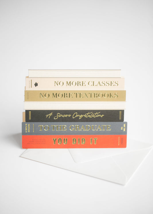 Graduation Books Die-cut Greeting Card Gifts