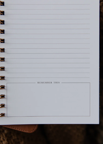 Green Plaid Sermon Notes Journal Gifts
