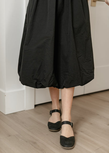 Happier Now Contrast Bubble Hem Midi Dress FF Dresses