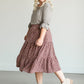 Harlow Floral Tiered Midi Skirt IC Skirts