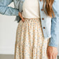 Harlow Floral Tiered Midi Skirt IC Skirts