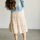 Harlow Floral Tiered Midi Skirt IC Skirts