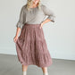 Harlow Floral Tiered Midi Skirt IC Skirts