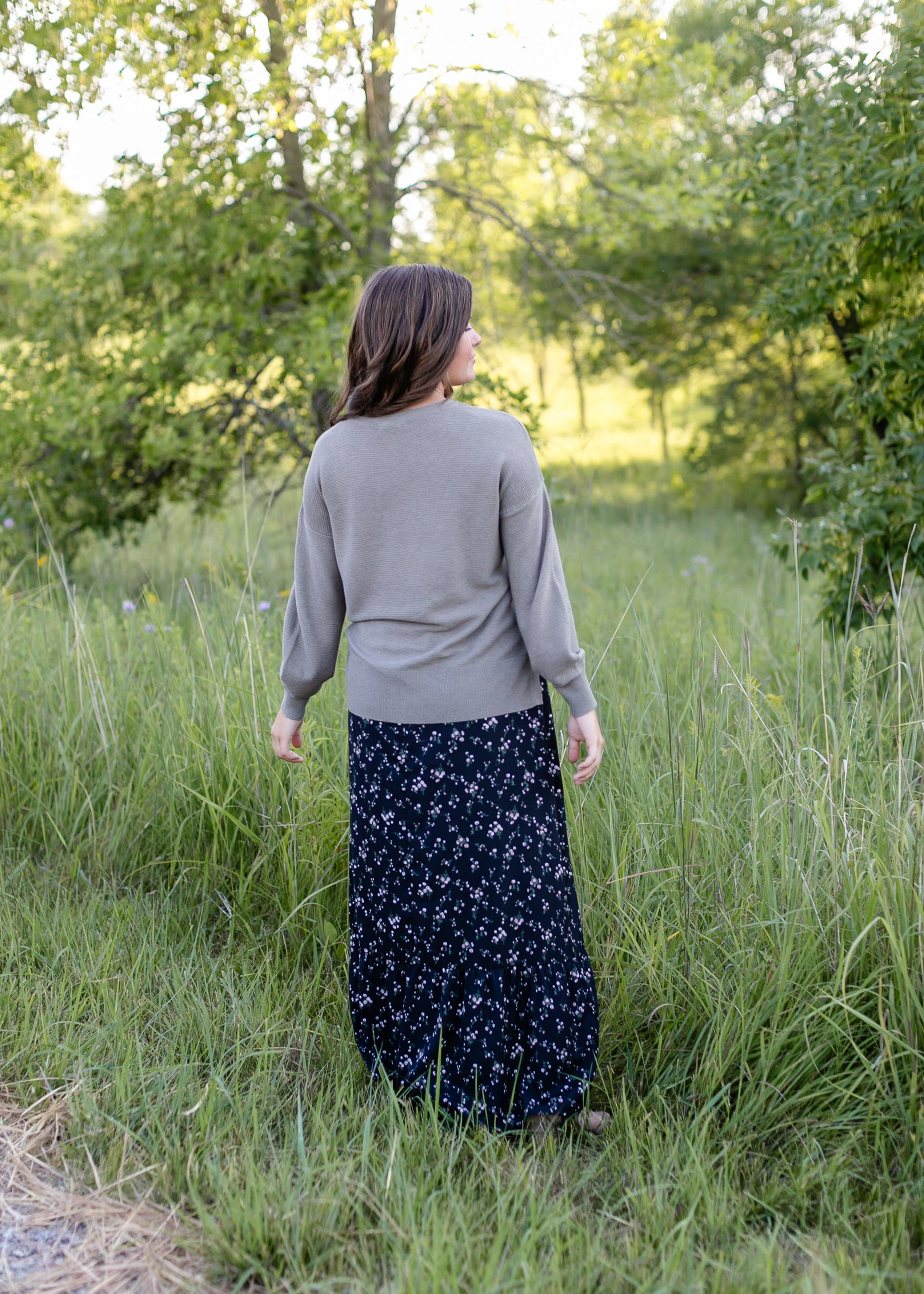 Havyn Floral Lined Maxi Skirt IC Skirts