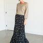 Havyn Floral Lined Maxi Skirt IC Skirts