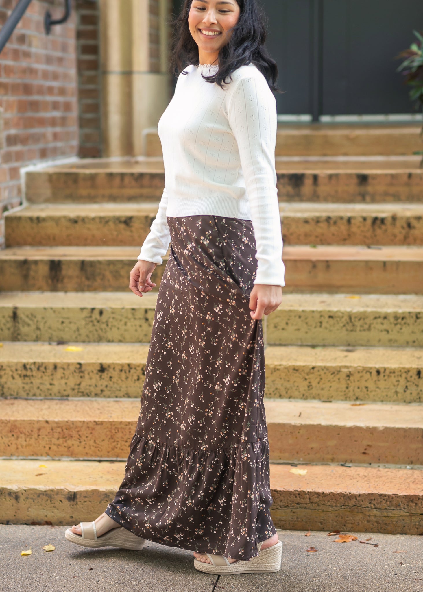 Havyn Lined Maxi Skirt IC Skirts