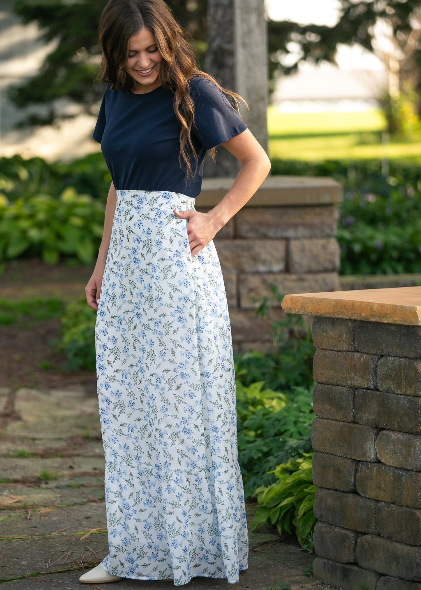 Havyn Lined Maxi Skirt IC Skirts