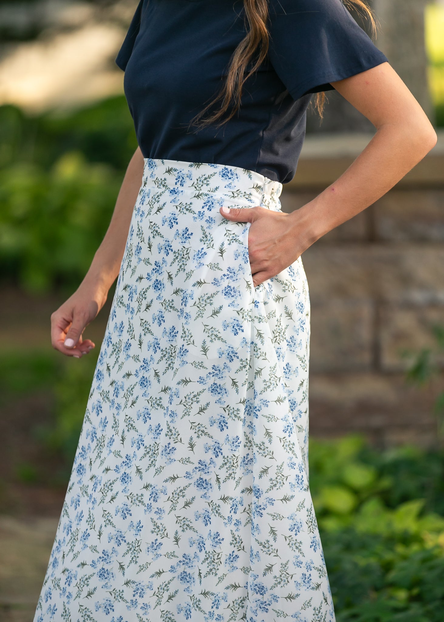 Havyn Lined Maxi Skirt IC Skirts