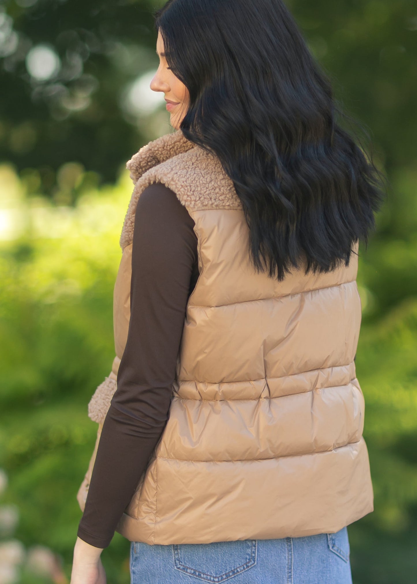 Heartloom® Alex Sherpa Puffer Vest FF Layering Essentials