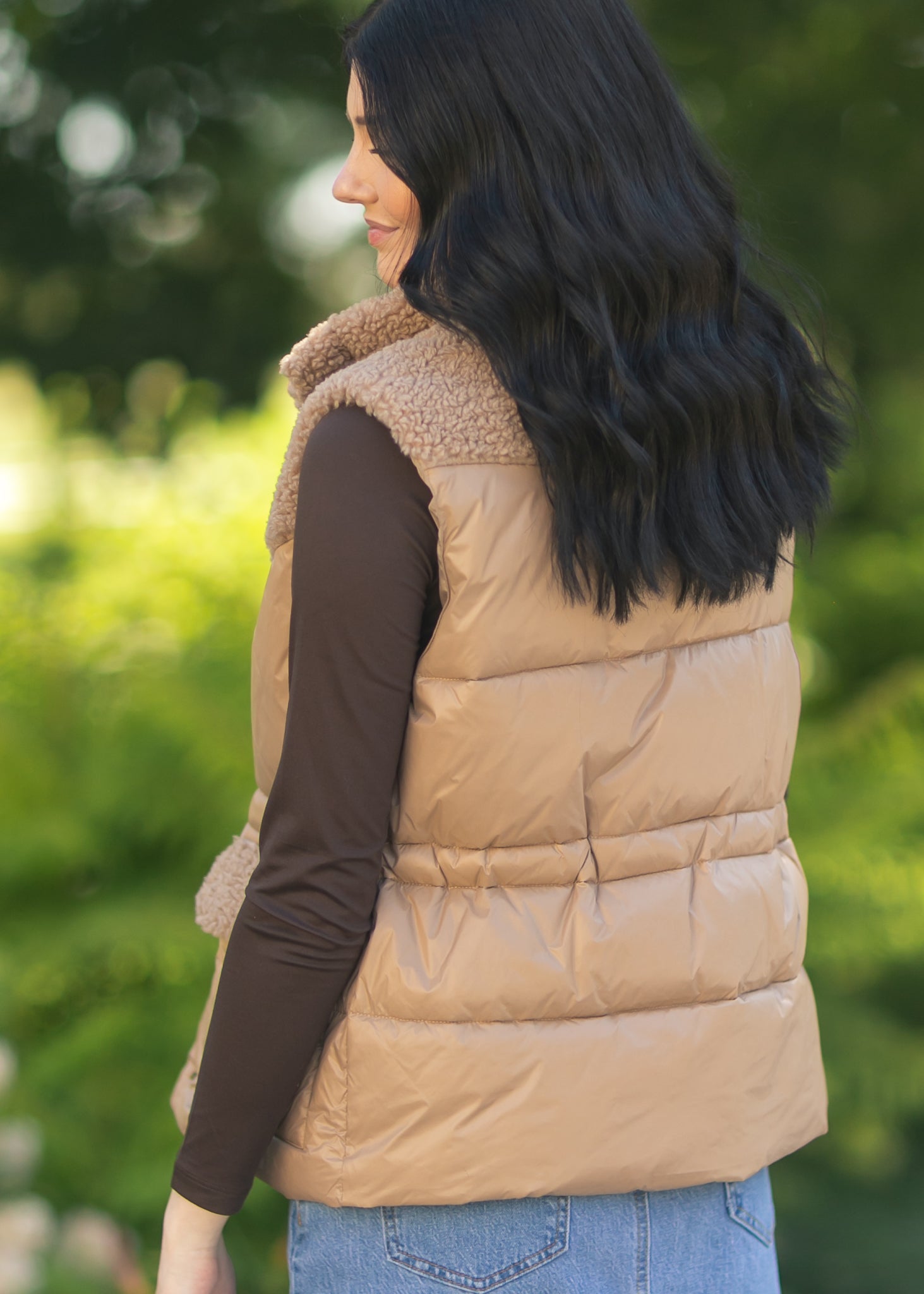 Heartloom® Alex Sherpa Puffer Vest FF Layering Essentials