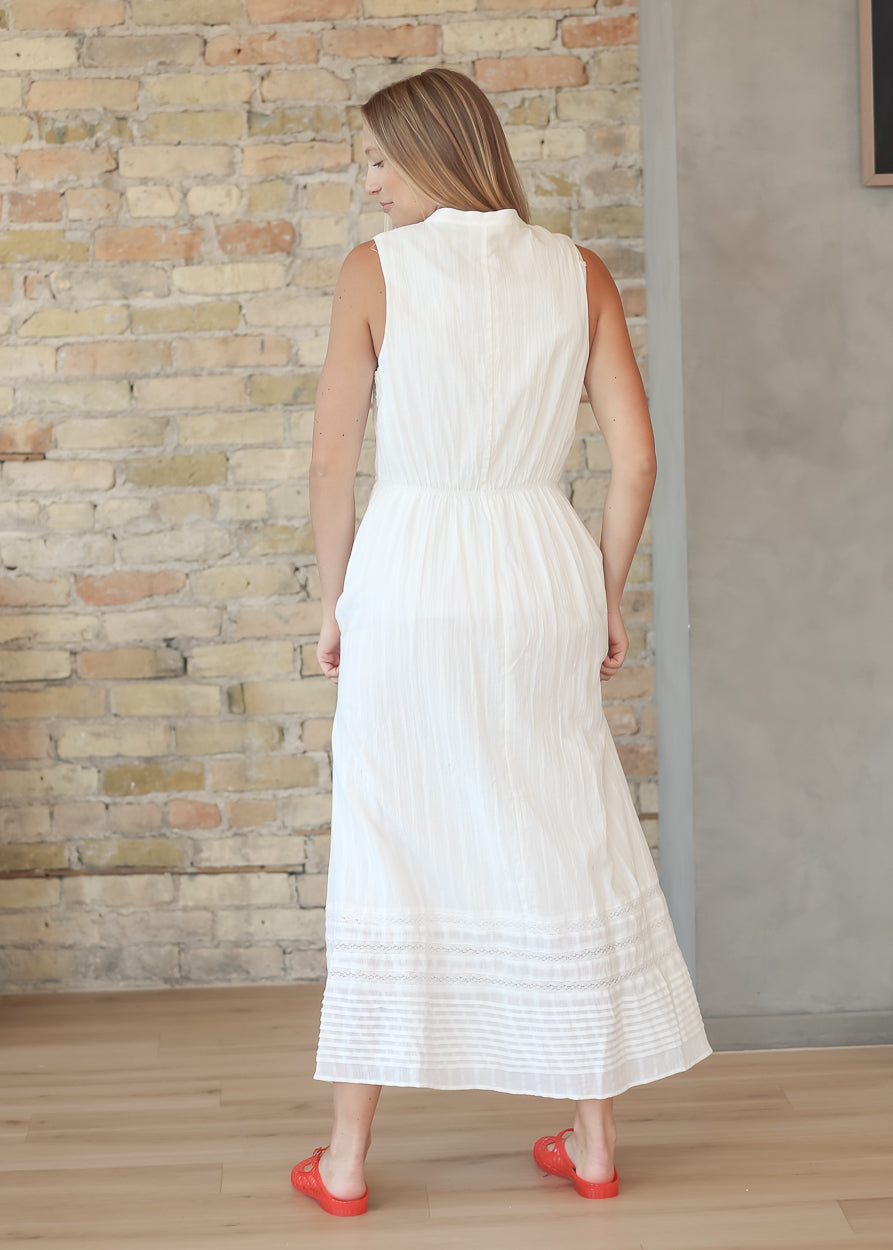Heartloom® Jolie Eggshell V-Neck Dress FF Dresses