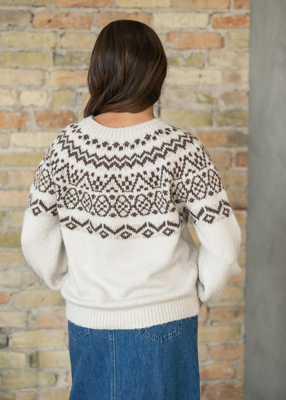 Heartloom® Kieran Jacquard Sweater FF Tops