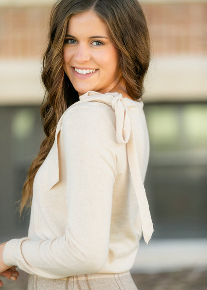 Heartloom® Lissa Bow Sweater FF Tops