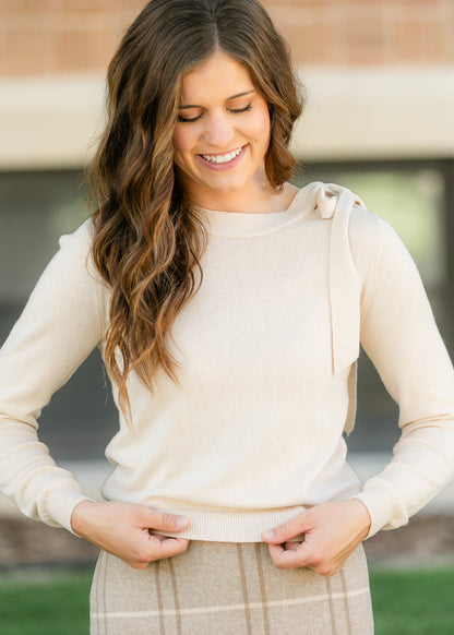 Heartloom® Lissa Bow Sweater FF Tops