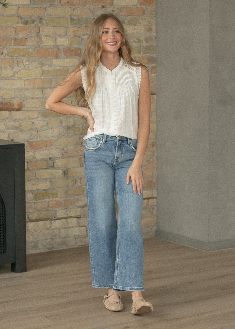 Heartloom® Sola Sleeveless Top FF Tops