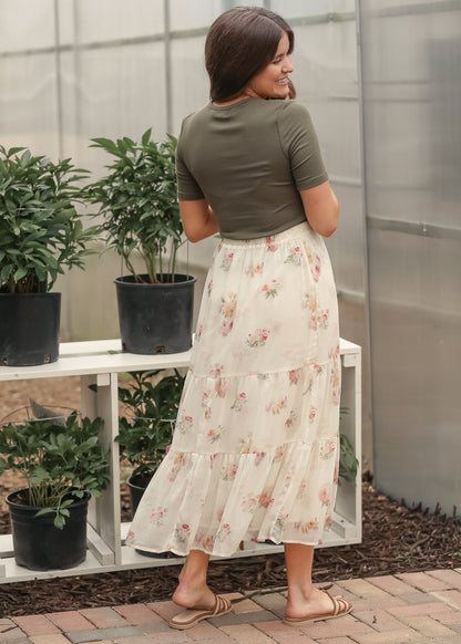 Helena Tiered Maxi Skirt - FINAL SALE IC Skirts