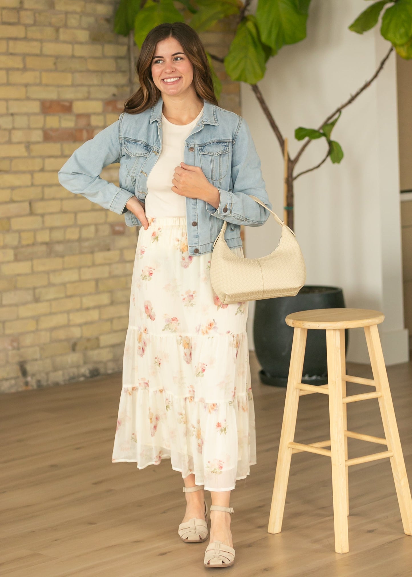 Helena Tiered Maxi Skirt IC Skirts