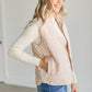 Herringbone Zip-up Vest FF Tops