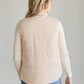 Herringbone Zip-up Vest FF Tops