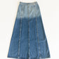 Holly Paneled Denim Maxi Skirt IC Skirts