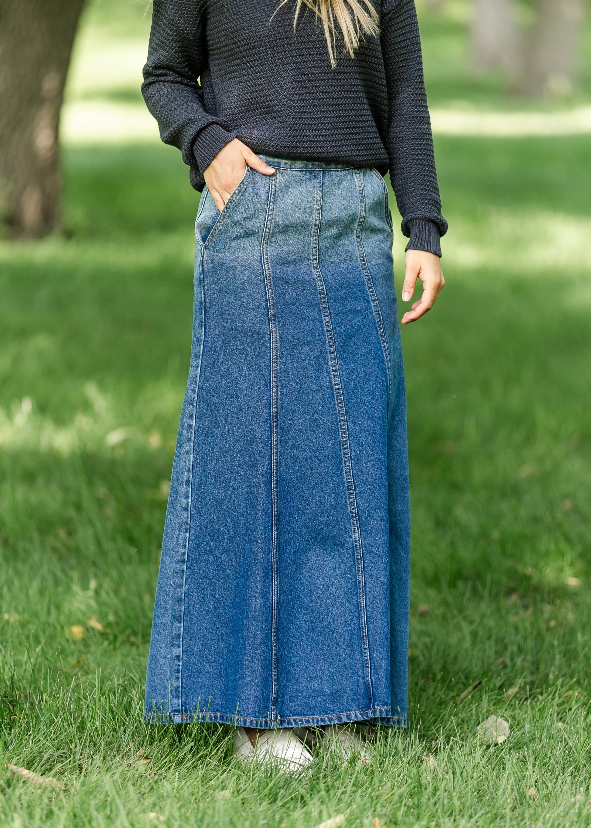 denim dresses & skirts YTDSCS Women's Washed Denim Dress Spring Summer Leeveless Loose Jeans Dresses Long Skirts for Womens S-XL