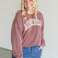 Homebody Crewneck Graphic Sweatshirt FF Tops