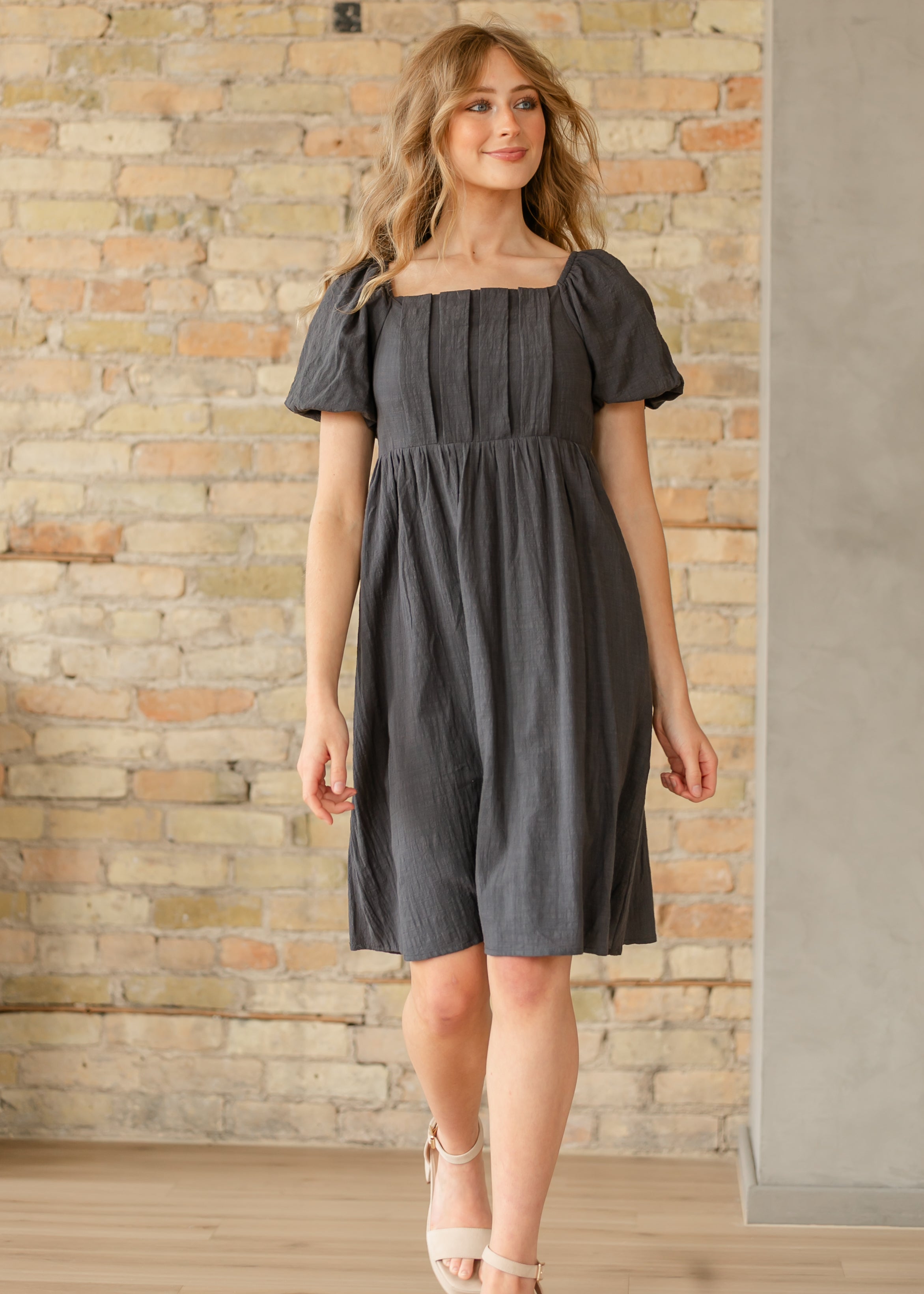 Honor Empire Waist Midi Dress