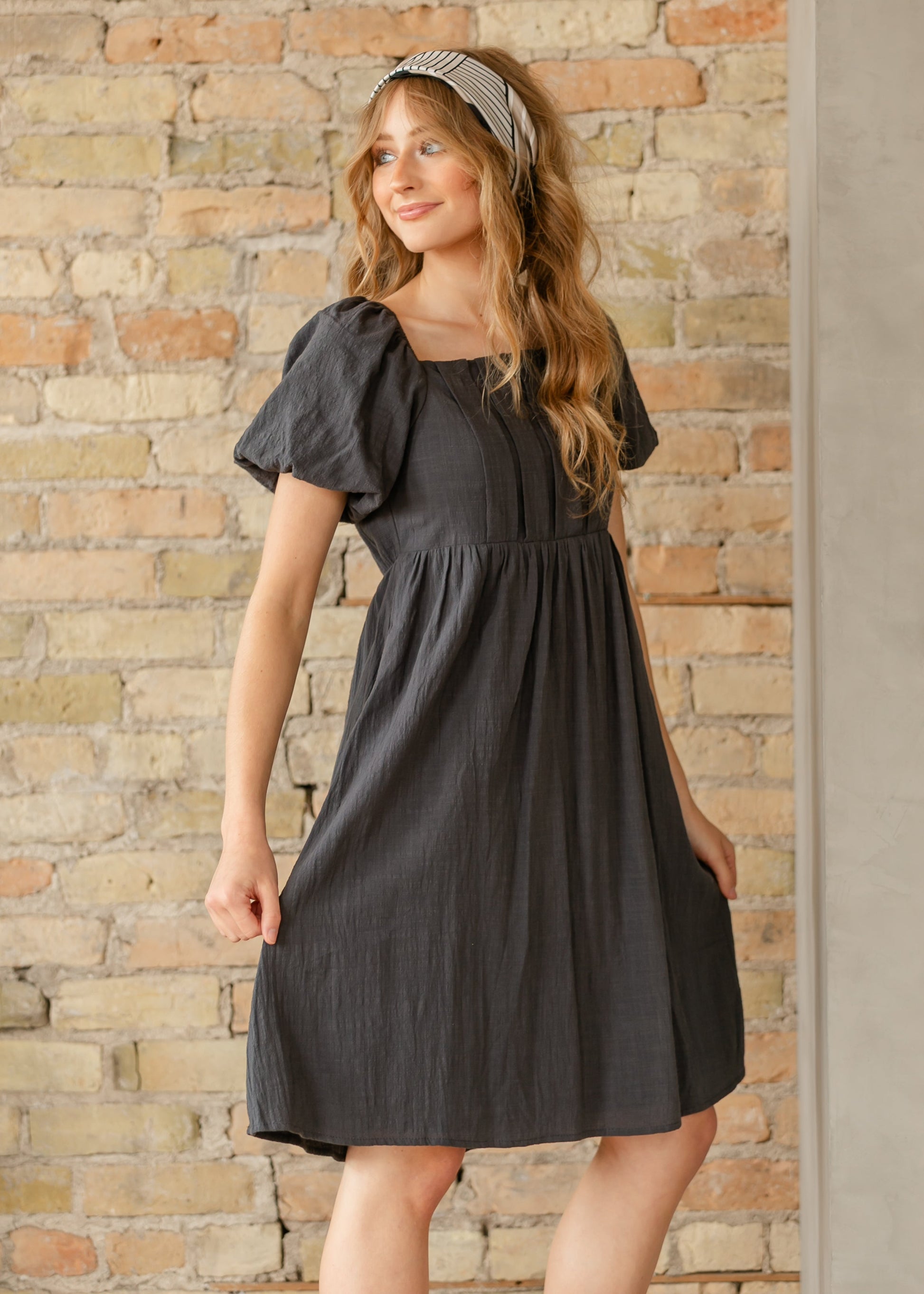 Honor Empire Waist Midi Dress - FINAL SALE Inherit Co. Honor Empire Waist Midi Dress - FINAL SALE Inherit Co.