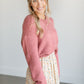 Houston Drop Shoulder Sweater FF Tops