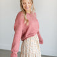 Houston Drop Shoulder Sweater FF Tops