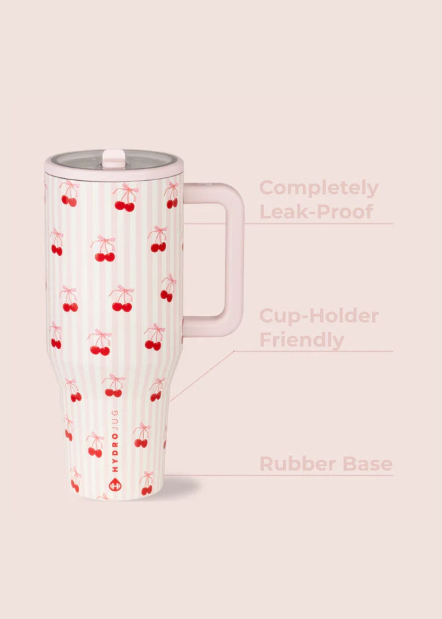 Hydrojug® Traveler 40oz Tumbler Sweet Cherry Gifts