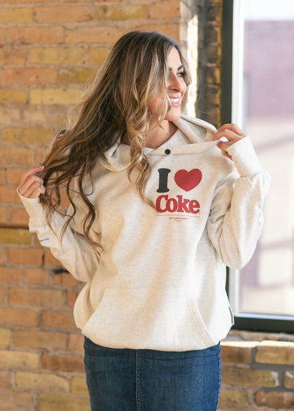 I Heart Diet Coke Hoodie FF Tops