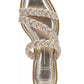 Iman Light Gold Braided Sandals - FINAL SALE Shoes