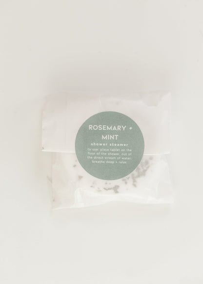 Individual Shower Steamers FF Home + Lifestyle Rosemary + Mint