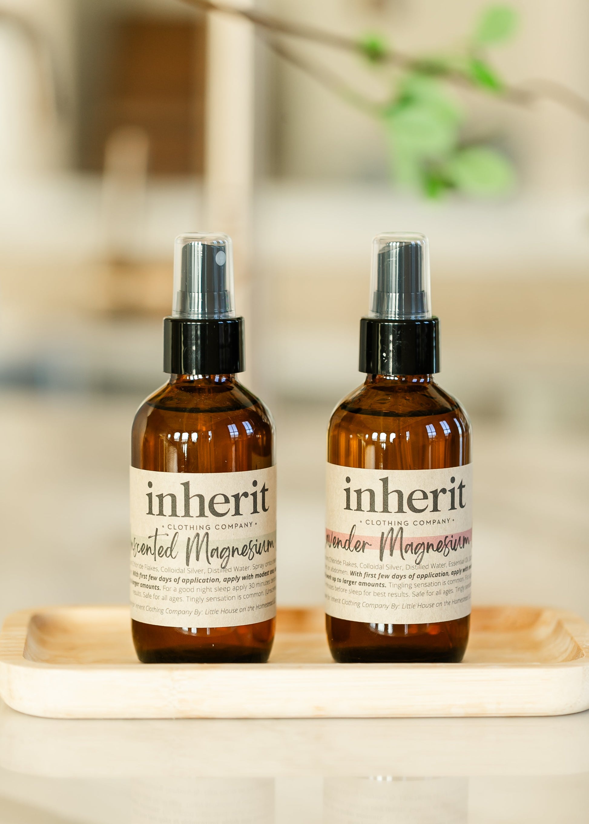 Inherit Artisan Made Colloidal Silver Magnesium Sprays Gifts