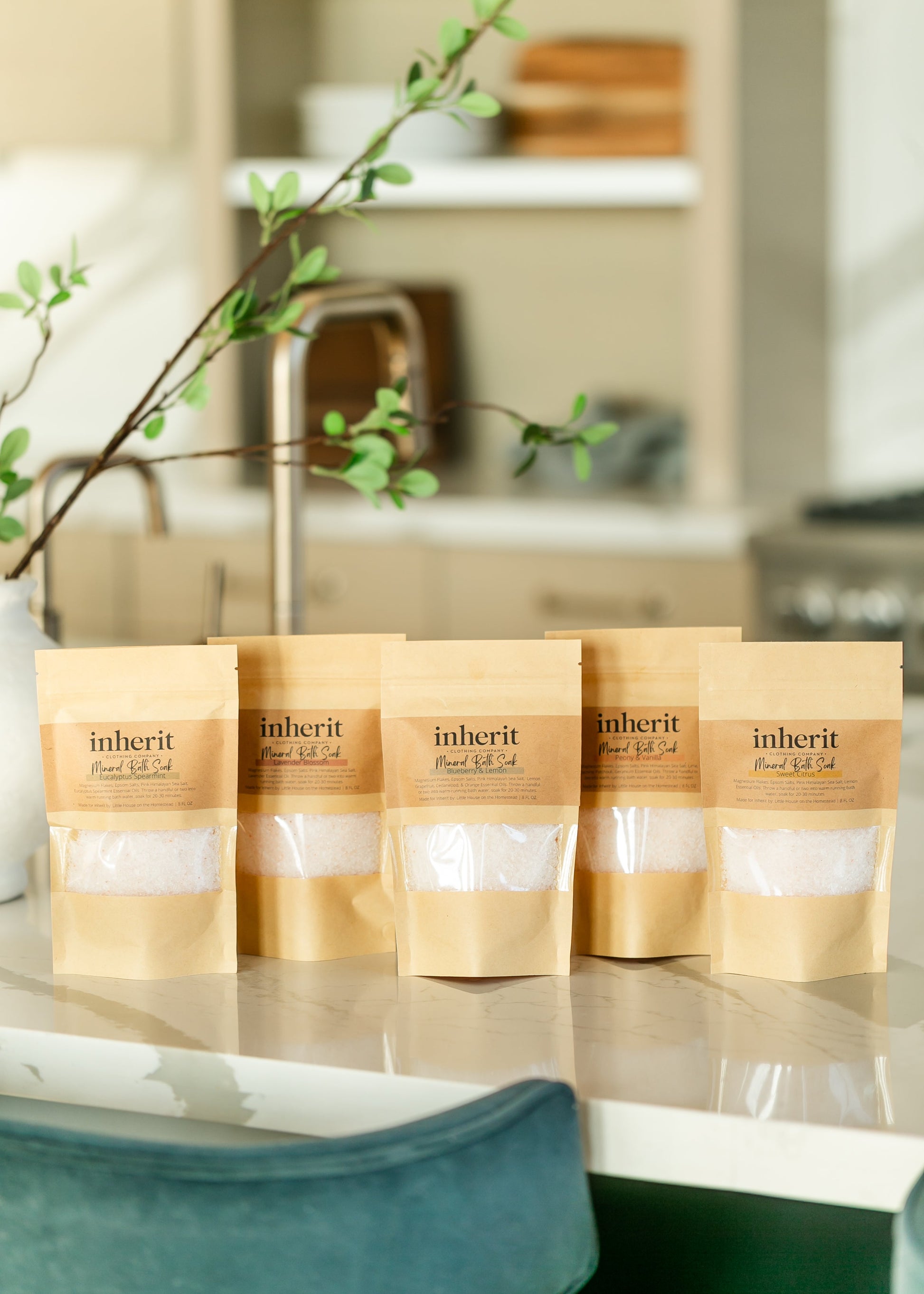 Inherit Artisan Made Magnesium Bath Salts Gifts