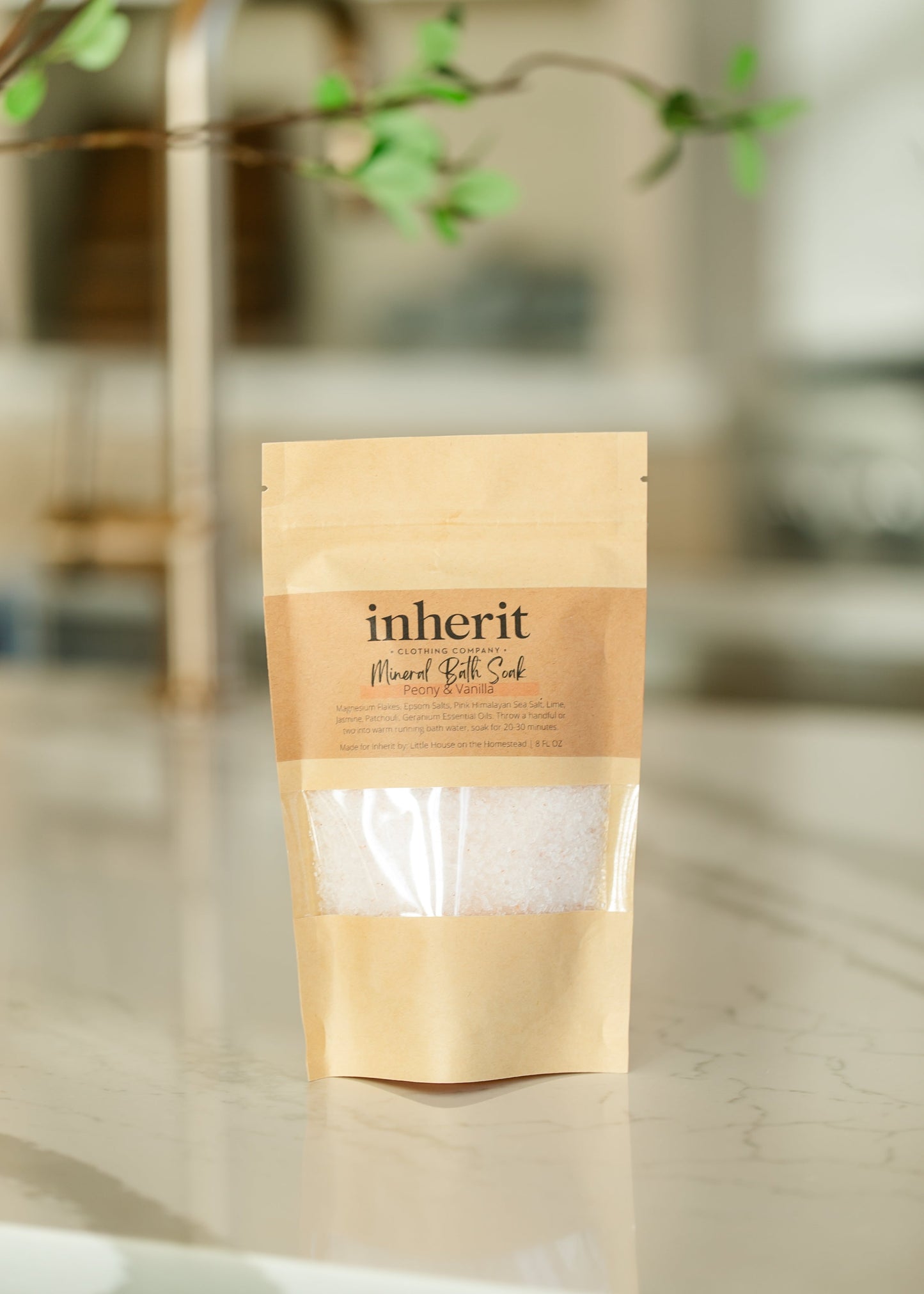 Inherit Artisan Made Magnesium Bath Salts Gifts Lavender Blossom