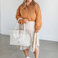 Inherit Rejoice Linen Tote Accessories