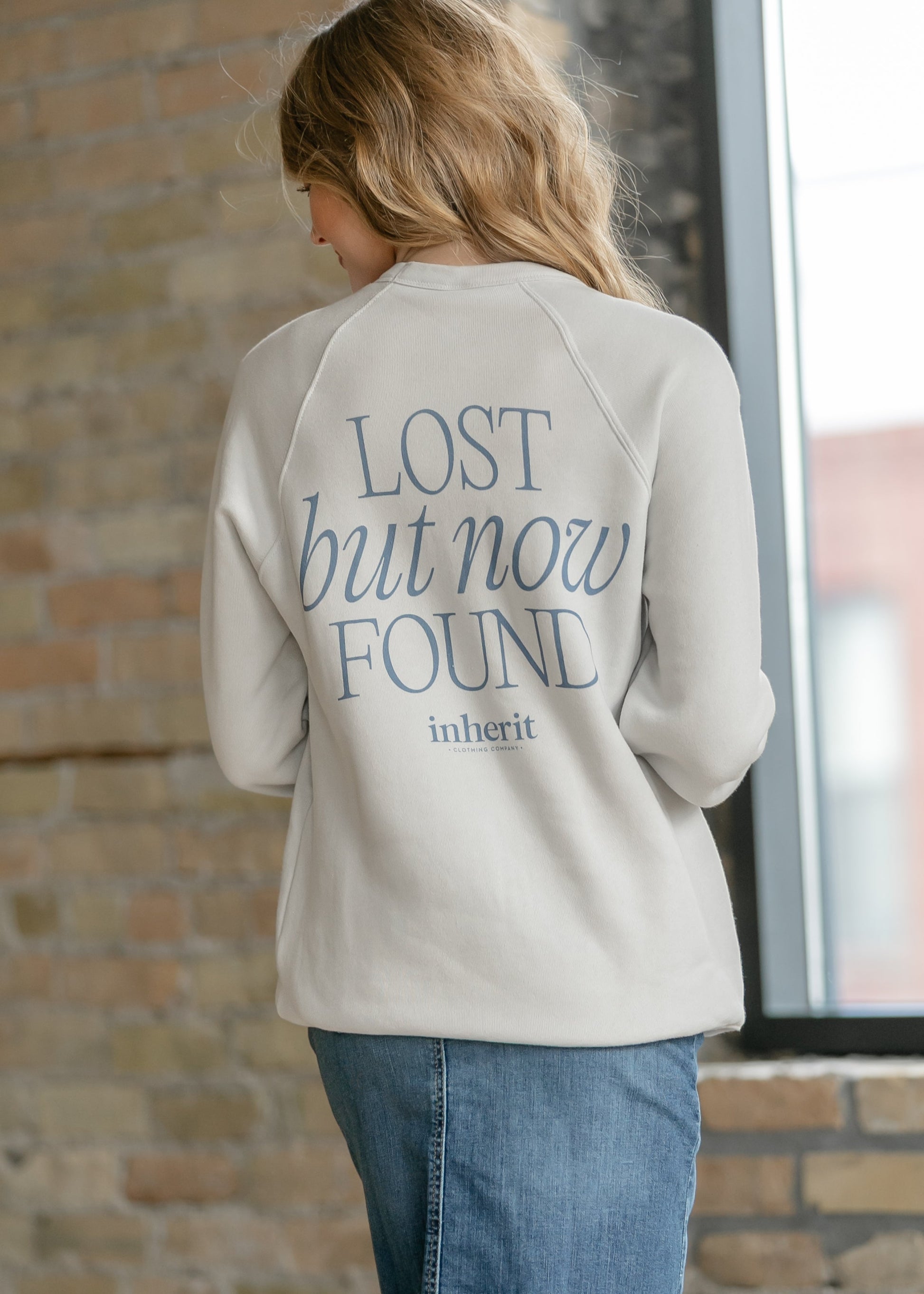 Inherit Renew Christian Graphic Sweatshirt IC Tops