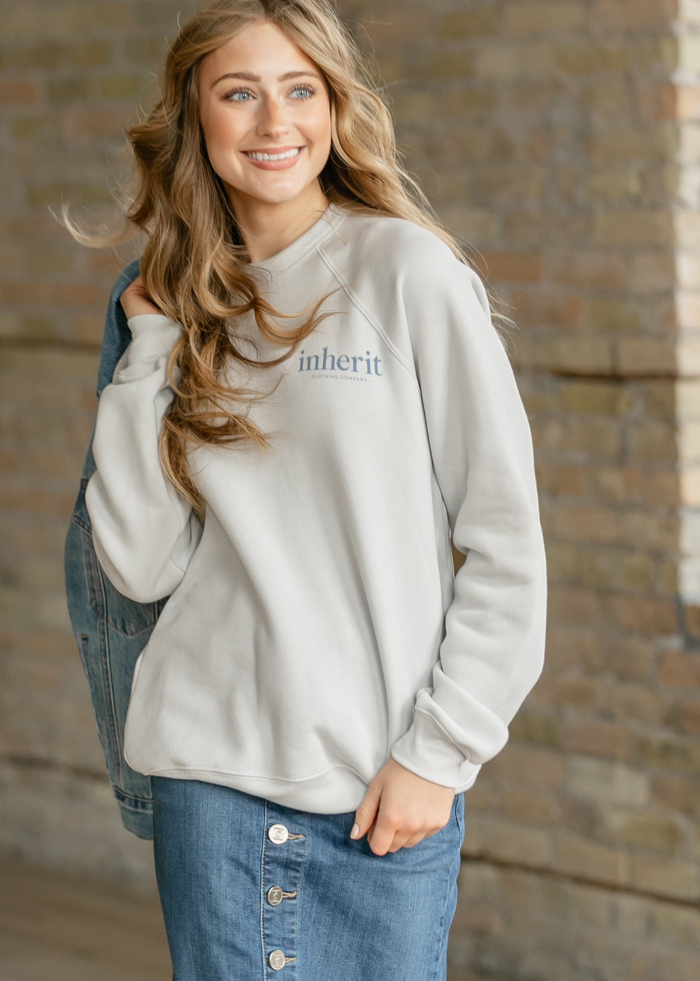 Inherit Renew Christian Graphic Sweatshirt IC Tops